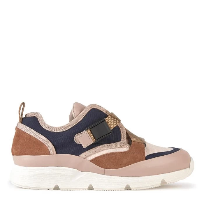 CHLOE Chloe Chloé Kidsbuckle Fastening Low-Top Sneakers