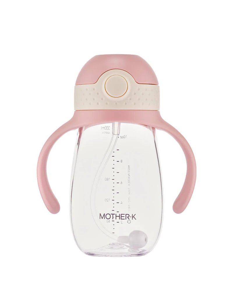 MOTHER-K Mother-K Hug Weighted Straw Cup 300Ml Navy 3 MOTHER-K Mother-K Hug Weighted Straw Cup 300Ml Navy - Image 3