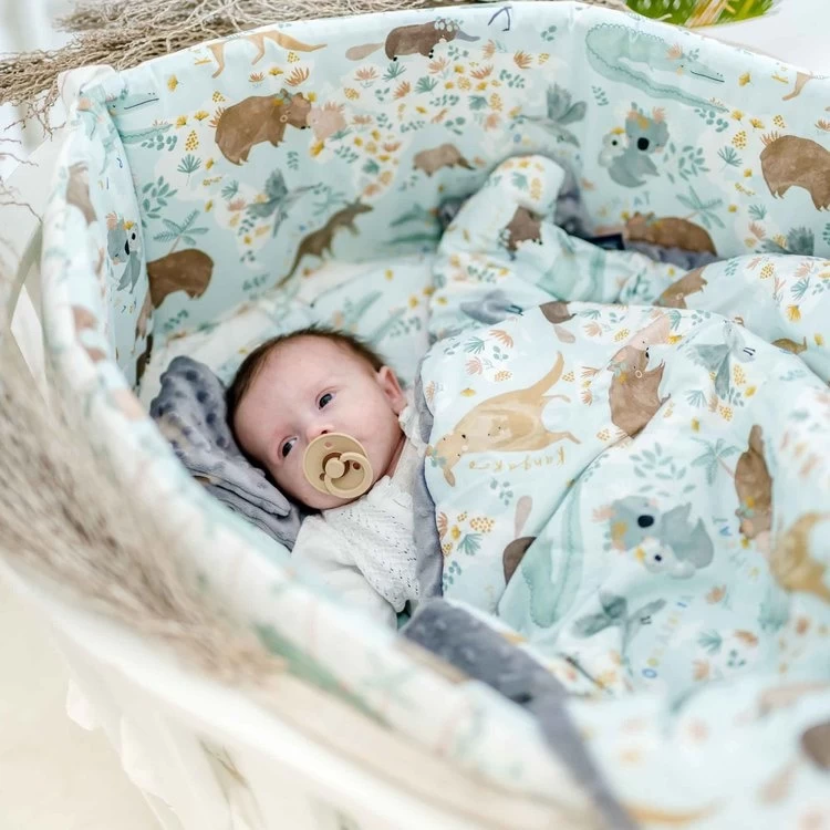 LA MILLOU MEDIUM BLANKET - UNIVERSE OF UNICORN - ECRU 7 LA MILLOU MEDIUM BLANKET - UNIVERSE OF UNICORN - ECRU - Image 7