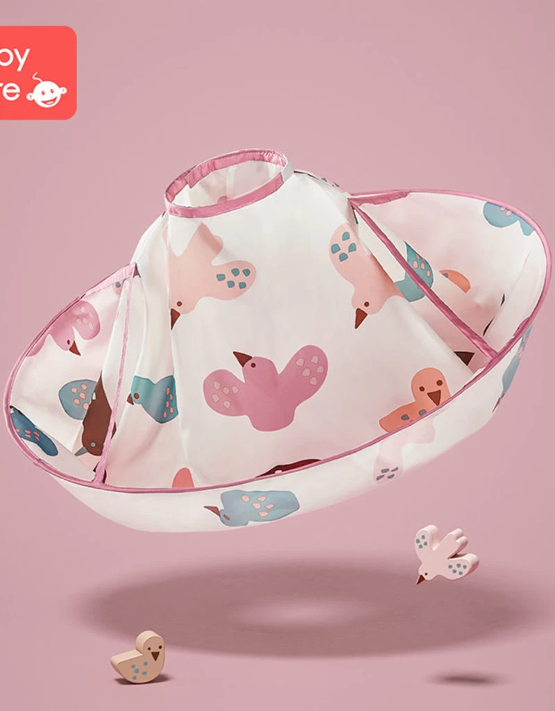 BC BABYCARE BABYCARE HAIRCUT CLOAK PINK 1 BC BABYCARE BABYCARE HAIRCUT CLOAK PINK