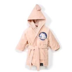 LA MILLOU BATHROBE BAMBOO SOFT - POWDER PINK - UNIVERSE OF UNICORN PINK -Baby Product Shop image 1520