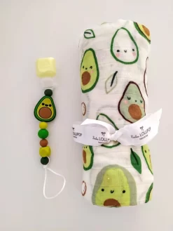 LouLou LOLLIPOP Darling Clip - Avocado 12 LouLou LOLLIPOP Darling Clip - Avocado -Baby Product Shop image 1644