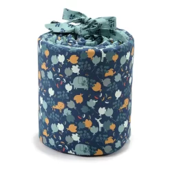 LA MILLOU BED BUMPER - FRENCH BLEU JARDIN & LES BLEU FLEURS -Baby Product Shop image 1674