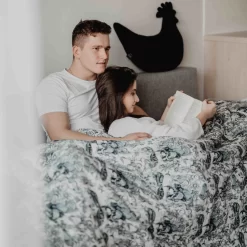 LA MILLOU BAMBOO BEDDING ADULT - ON THE ROAD -Baby Product Shop image 1738