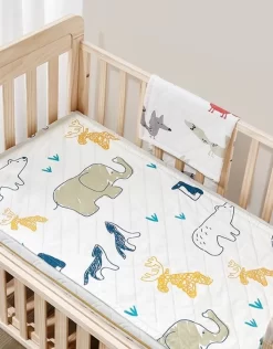 BC BABYCARE BC BABYCARE CRIB MATTRESS PROTECTOR GREEN