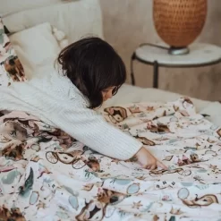 LA MILLOU TODDLER LIGHT BLANKET - PRINCESS - POWDER PINK -Baby Product Shop image 1796