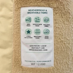 MINI A TURE Wisti Fleece Lined Snowsuit. GRS Semolina Sand -Baby Product Shop image 190