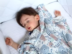 LA MILLOU BAMBOO SWADDLE FRINGE - KING SIZE - WILD BLOSSOM -Baby Product Shop image 1948