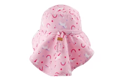 Flapjackkids Sun Hat With Neck Cape - Unicorn -Baby Product Shop image 2
