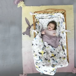 LA MILLOU BED BUMPER - MOONLIGHT SWAN & SWAN LAKE -Baby Product Shop image 2103