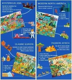 MIDEER Travel Around The World - North America -Baby Product Shop image 2279