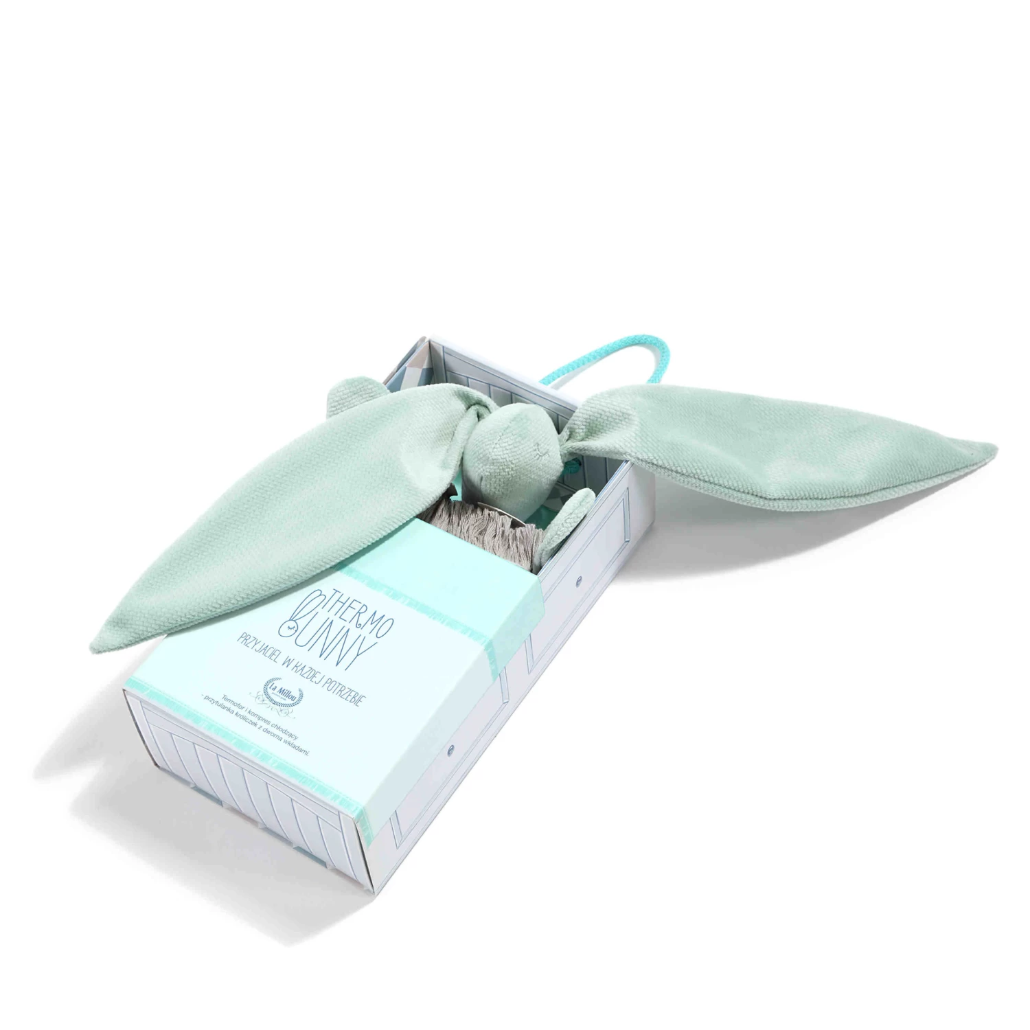 LA MILLOU VELVET COLLECTION - THERMO BUNNY - SMOKE MINT 2 LA MILLOU VELVET COLLECTION - THERMO BUNNY - SMOKE MINT - Image 2