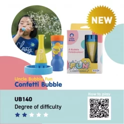 UNCLE BUBBLE CONFETTI BUBBLER -Baby Product Shop image 2459