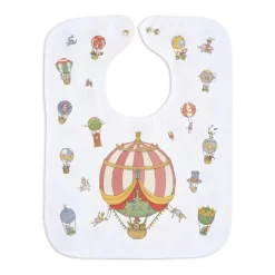 Atelier Choux Paris LARGE BIB – CIRCUS – GOLD SNAPS