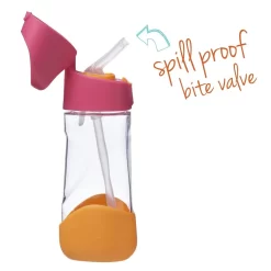 B.Box B.BOX TRITAN DRINK BOTTLE 450ml STRAWBERRY -Baby Product Shop image 2703