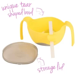 B.Box Xl Bowl+Straw Lemon Sherbet -Baby Product Shop image 2835