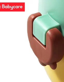 Babycare BC BABYCARE DINO PORTABLE TABLEWARE SET GREEN -Baby Product Shop image 3005