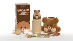 ALLJOINT WARM HAND VACUUM CUP 580Ml Brown Bear -Baby Product Shop image 3040