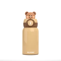 ALLJOINT WARM HAND VACUUM CUP 580Ml Brown Bear -Baby Product Shop image 3044