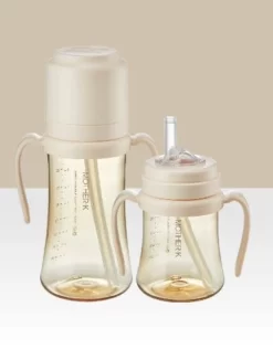 MOTHER-K Ppsu Strawcup 300Ml Red -Baby Product Shop image 3054