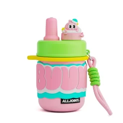 ALLJOINT ALLJOINT UNUSAL CHARM STRAW CUP Pink Green -Baby Product Shop image 3063