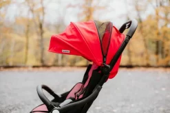 Hamilton Hamilton Extended Sun Canopy - Red -Baby Product Shop image 3107