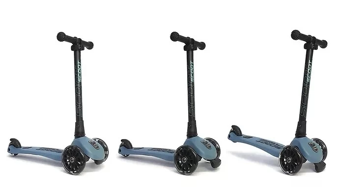 Scoot And Ride Scoot & Ride Highwaykick 3 LED - Peach 4 Scoot And Ride Scoot & Ride Highwaykick 3 LED - Peach - Image 4