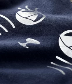 Petit Bateau Baby Girl's Long-sleeved Dress Dark Blue Eyes -Baby Product Shop image 381