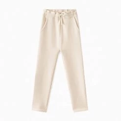 Bonpoint GIRLS' SOFT FLEECE SWEAT PANTS STRING