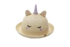 Flapjackkids FlapJackKids - Kids' Straw Hat - Unicorn