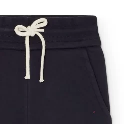 Bonpoint GIRLS' SOFT FLEECE SWEAT PANTS NAVY -Baby Product Shop image 619